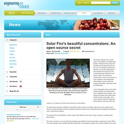 Solar Fire's beautiful concentrators: An open source secret