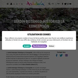 Jardín Botánico-Histórico La Concepción - Site officiel de tourisme d'Andalousie