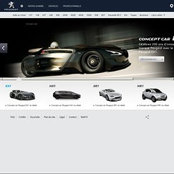 Concept cars, Design automobile, Design concept car - Peugeot