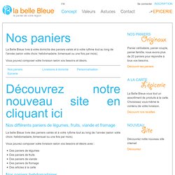 la belle Bleue, le panier de votre région