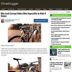 Bike Lock Concept Makes Bike Impossible to Ride If Stolen