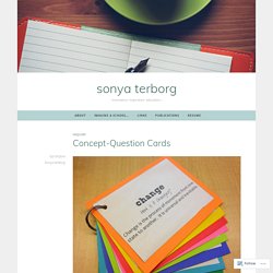 Concept-Question Cards – sonya terborg