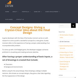 Concept Designs: Giving a Crystal-Clear Idea about the Final Design