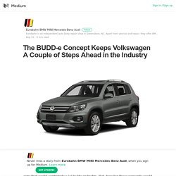 The BUDD-e Concept Keeps Volkswagen A Couple of Steps Ahead in the Industry