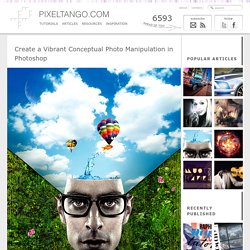 Create a Vibrant Conceptual Photo Manipulation in Photoshop