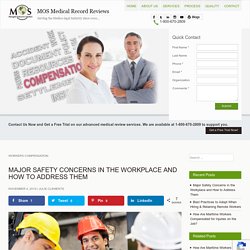 Major Safety Concerns in the Workplace and How to Address Them