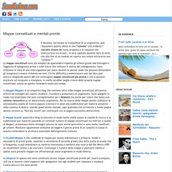 Mappe concettuali e mentali pronte