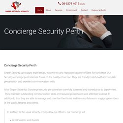Concierge Security Joondalup