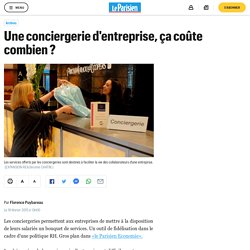 Une conciergerie d'entreprise, ça coûte combien ?