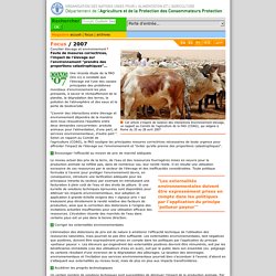 Focus: Concilier élevage et environnement