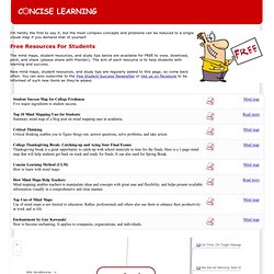 Concise Learning ™ - Free Mind Maps