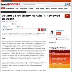 Conclusion : Ubuntu 11.04 (Natty Narwhal), Reviewed In Depth