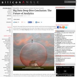 Big Data Deep Dive Conclusion: The Future of Analytics