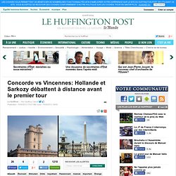 Concorde vs Vincennes: Hollande et Sarkozy débattent à distance avant le premier tour