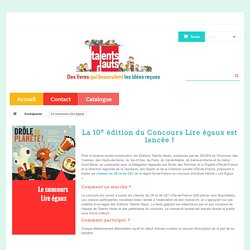 Le concours Lire égaux - Éditions Talents Hauts