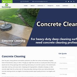 Concrete Washing – EnviroStripe