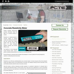 Concrete Resistivity Meter