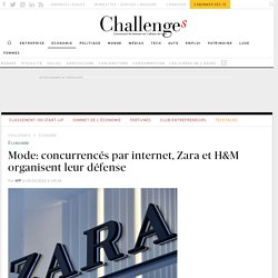 Mode: concurrencés par internet, Zara et H&M organisent leur défense
