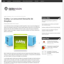 Cubby: Le concurrent farouche de Dropbox