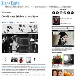 Condé Nast Exhibits at Art Basel