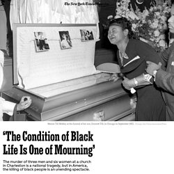 ‘The Condition of Black Life Is One of Mourning’