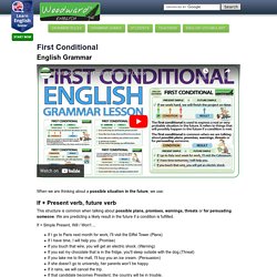 First Conditional - English Grammar