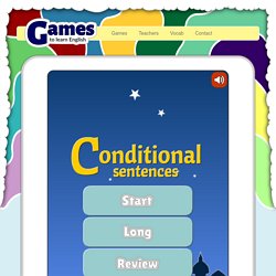 Conditional Sentences