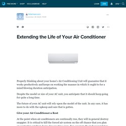 Extending the Life of Your Air Conditioner