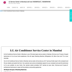 LG Air Conditioner Service Center in Mumbai Maharashtra