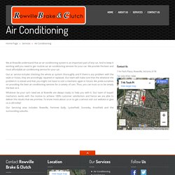 Best Air Conditioning Service in Knoxfield & near Suburbs