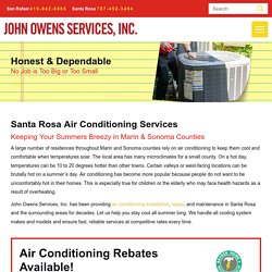 Air Conditioning Installation Near Santa Rosa