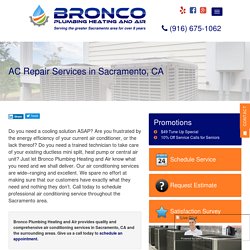 Air Conditioning Services in Sacramento, CA