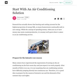 Start With An Air Conditioning Solution - Tammy Leach - Medium