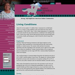Native American Living Conditions on Reservations - Native American Aid