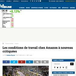 Les conditions de travail chez Amazon à nouveau critiquées