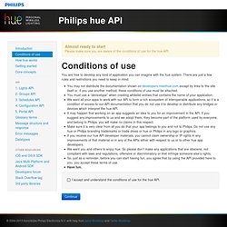 Philips hue API