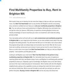 Condominium for sale Brighton MA