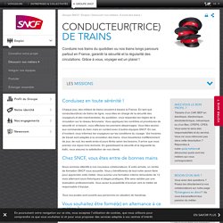 Conducteur de train (h/f)