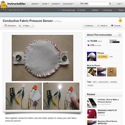 Conductive Fabric Pressure Sensor