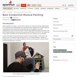 Bare Conductive Musical Painting