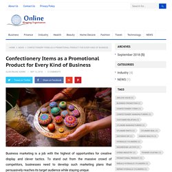 Confectionery Items as a Promotional Product