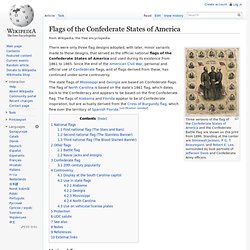 Flags of the Confederate States of America