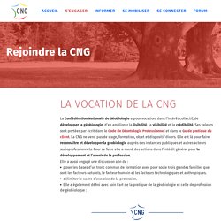 Rejoindre la CNG - Confédération Nationale de Géobiologie