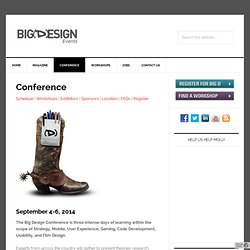 Conference — Big Design Events
