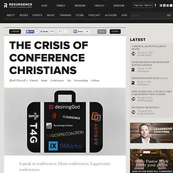 The Crisis of Conference Christians