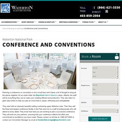 Waterton Conference Centre & Conventions Venue