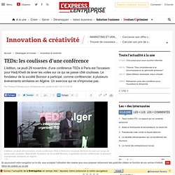 TED: les coulisses d'une conférence