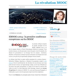 EMOOCs 2014 : la première conférence européenne sur les MOOC