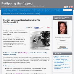 Foreign Language Resources from the Flip Class Conference 2012