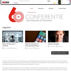 NOS Conferentie - Journalistiek On Demand
